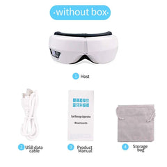 Smart Portable Airbag Eye Massager – Bluetooth Music Eye Relaxation Mask