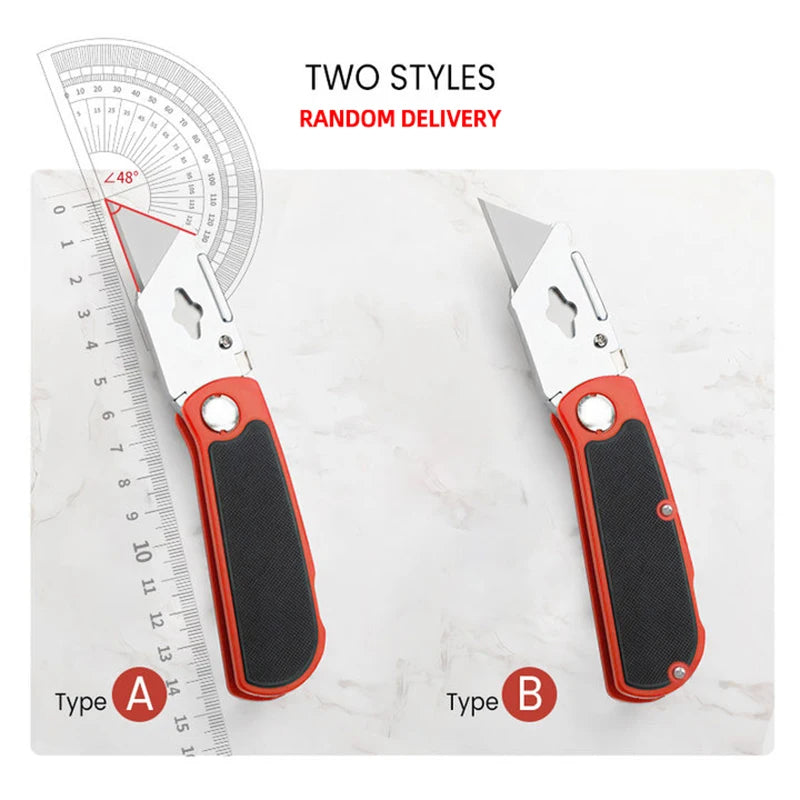 Heavy Duty Folding Utility Knife by Snagg A Knife