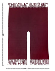 High End Solid Colour Winter Scarf for Women