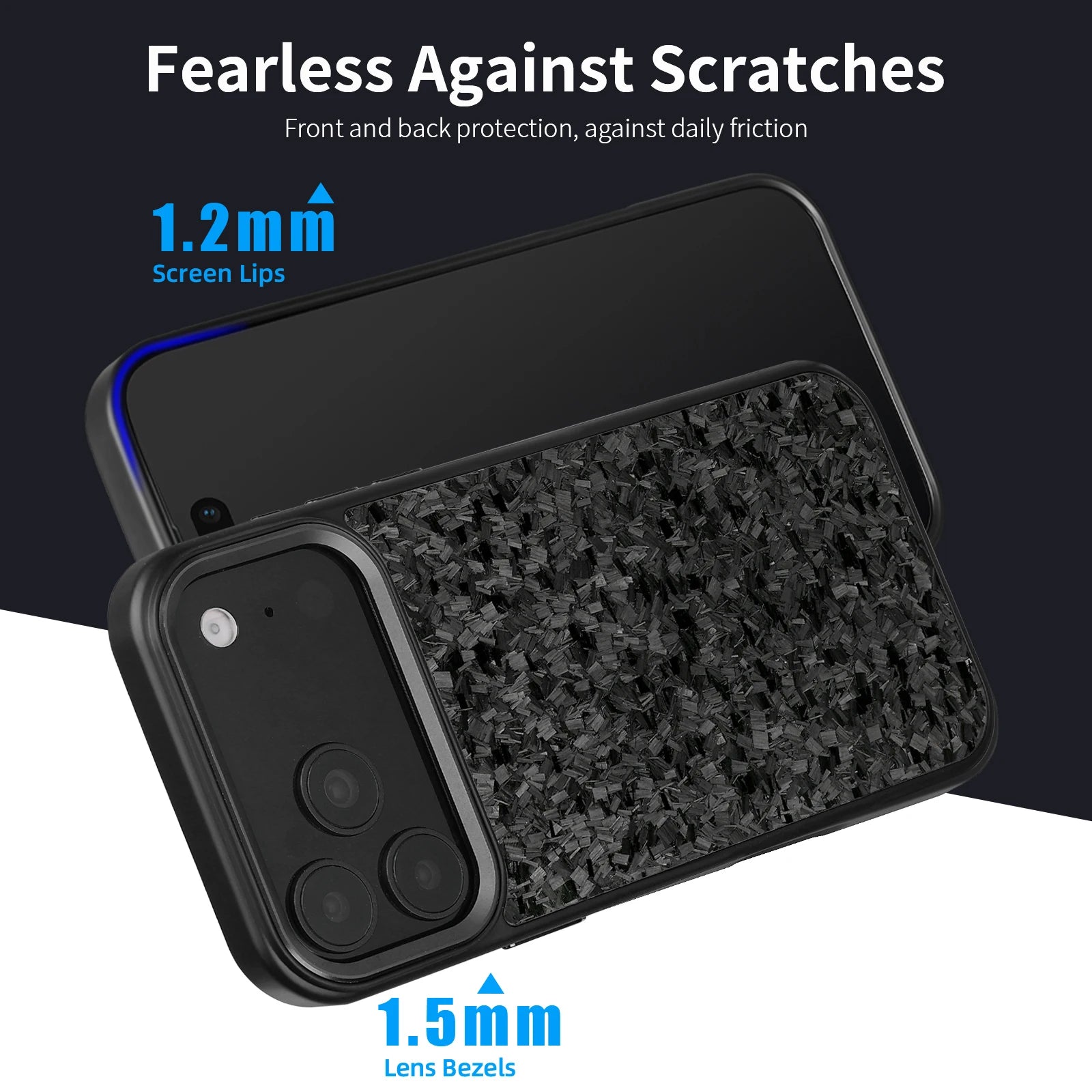 Forged Carbon Fiber Case for iPhone 17 Pro Series by Snagg A Phone Case