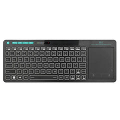 RT518S Dual Mode Wireless Keyboard - Bluetooth & 2.4GHz with Multi-Touch Trackpad