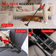 Cordless Handheld Vacuum | 100AW High Velocity Multi Surface Cleaner Compatible With Milwaukee 18V Battery