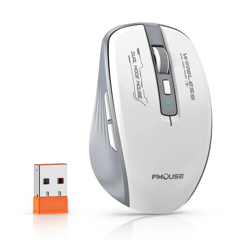Dual Mode Wireless Mouse – Bluetooth & 2.4G Connection for PC & Tablet by Snagg A Gaming Mouse