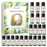 20 Piece Signature Fragrance Collection – Premium 5ml Aroma Diffusion Set for Home, Car & Crafting