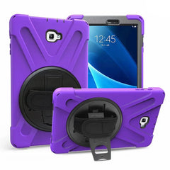 Kids Rotation Hand Strap Stand Armor Case For Samsung Tab A6 10.1 2016 SM-T580 SM-T585 S Pen SM-P580 P585 by Snagg A Tab Case