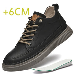 High-Quality Men’s Elevator Sneakers – 6cm Hidden Height Boost by Snagg A Shoes