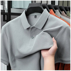 Premium 100% Cotton Polo Shirt | Silk-Like Finish Smart Casual Essential