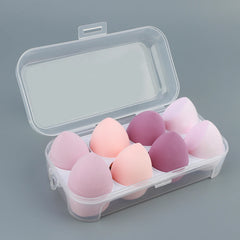Professional Beauty Egg Series – 4/8 Pieces High Elasticity Cosmetic Puff Set