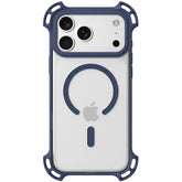 Shockproof Bumper Clear Case - For Magsafe iPhone 16 Series - Blue / Pro Max - Phone Cases & Covers