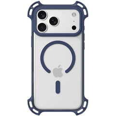 Shockproof Bumper Clear Case - For Magsafe iPhone 15 Series - Blue / Plus - Phone Cases & Covers