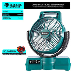 12 inch cordless fan for Makita 18V batteries – image 7