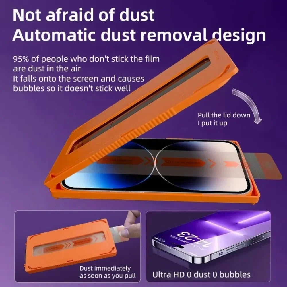 HD Clear Tempered Glass Screen Protector for iPhone 17 Pro Max / Series by Snagg A Screen Protector