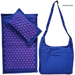 Premium Nature Linen Acupressure Set | Coconut Fiber & Buckwheat