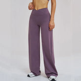 Women's V-Waist Gym Leggings | High Waist Peach Lift Scrunch Butt Yoga Fitness Tights