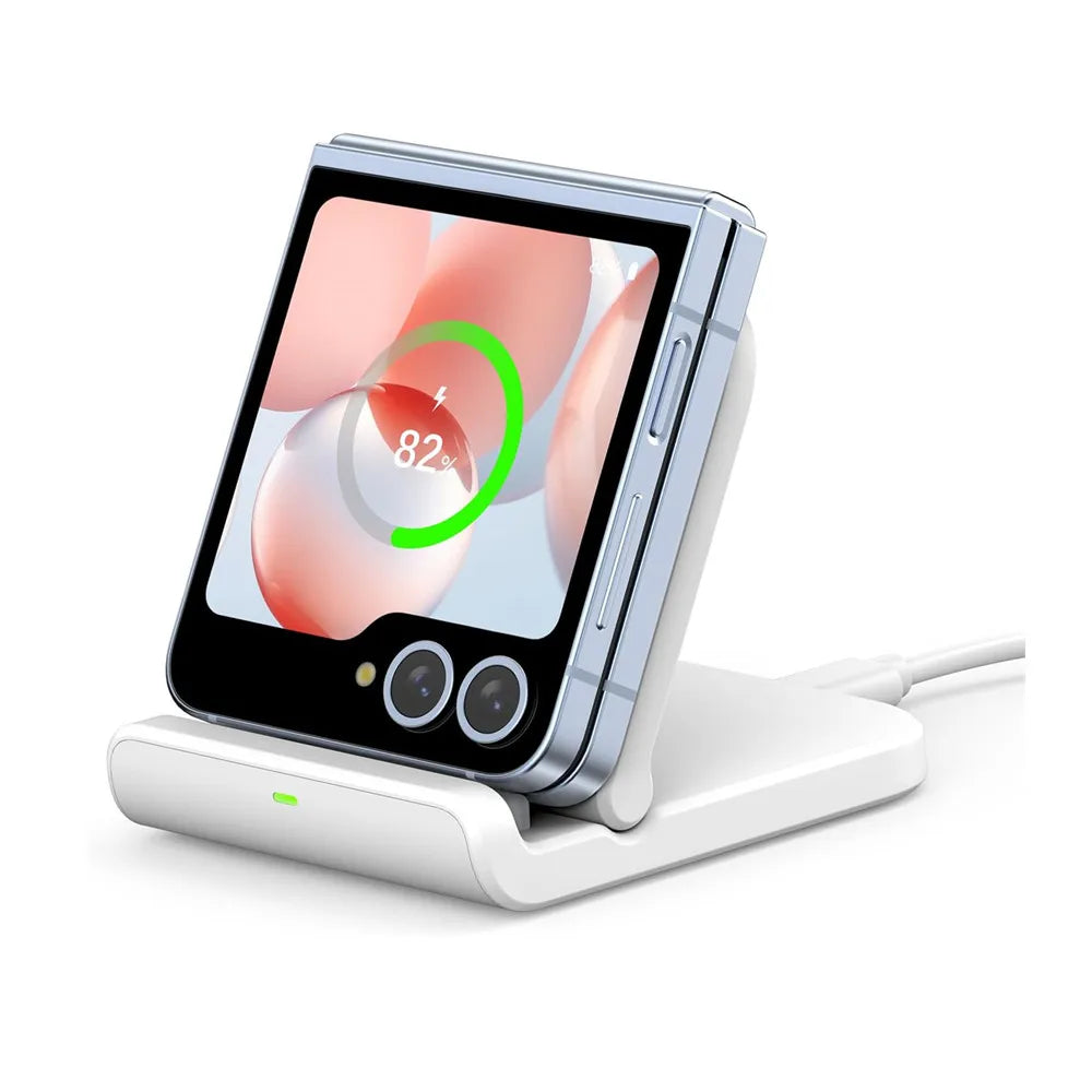 Samsung Z Flip Foldable Wireless Fast Charging Stand | Galaxy S25 Z Flip 7 6 Moto Razr 50 60 Ultra