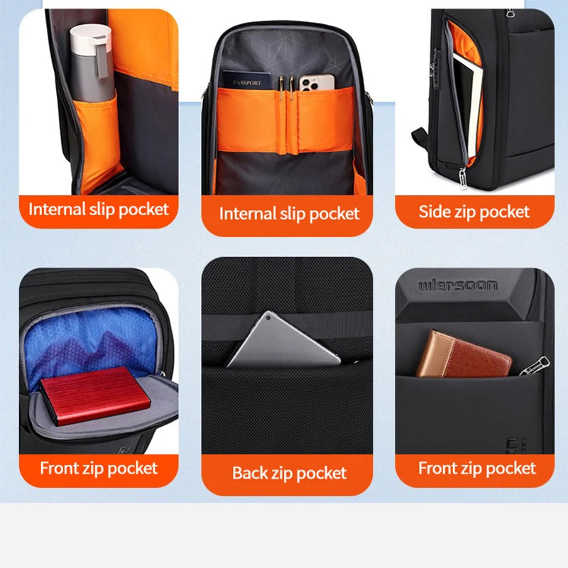 High-End Business Laptop Backpack by Snagg A Backpack