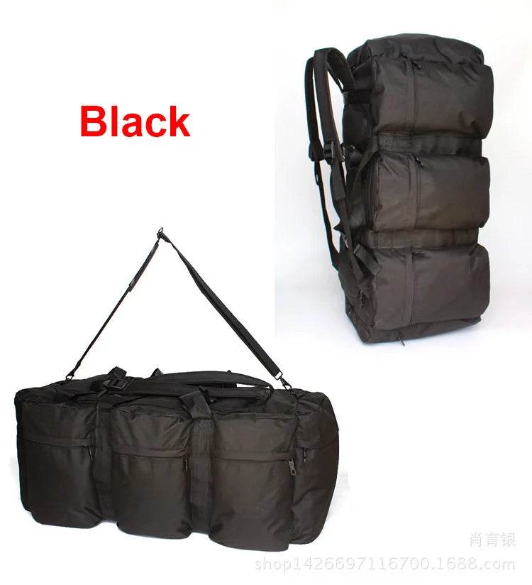100L Tactical Camping Duffel Backpack - SnaggIt