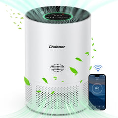 H13 True HEPA Smart Air Purifier | WiFi App Control & PM2.5 Detection