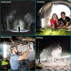 2400LM Cordless LED Work Light for Ryobi 18v Battery