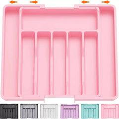 Adjustable Kitchen Storage Organizer Tray by Snagg A Tray
