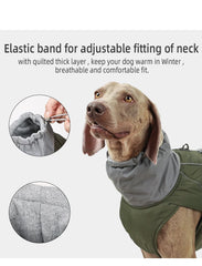 Winter Waterproof Dog Jacket by Snagg A Jacket