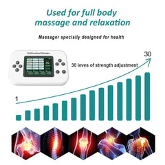 EMS TENS Muscle Stimulator – 4-Channel Electrotherapy Pain Relief Device