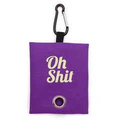 Premium Canvas Waste Bag Dispenser | Durable & Eco Friendly Travel Pouch