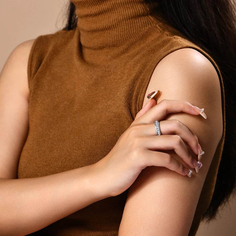 1.5CT Moissanite Wedding Ring - SnaggIt