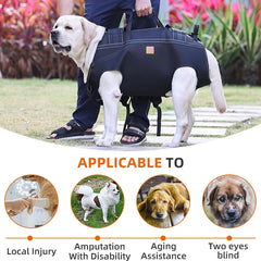 Multifunctional Pet Dog Carrier Backpack by Snagg A Dog Backpack