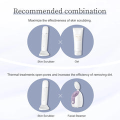 Ultrasonic Skin Scrubber & EMS Facial Lifting Device