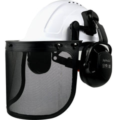 Forestry Safety Helmet With Face Shield & Ear Muffs by Snagg A Safety Helmet