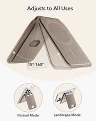 MagSafe Compatible Vegan Leather Wallet with Adjustable Stand by Snagg A MagSafe Wallet