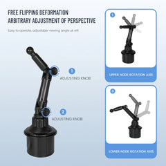 360° Adjustable Tablet & Smartphone Cup Holder Mount by Snagg A Tablet Holder