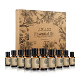 10 Bottle Essential Oil Master Collection – 100% Pure 10ml Botanical Set for Diffusion, Spa & Artisanal Crafting