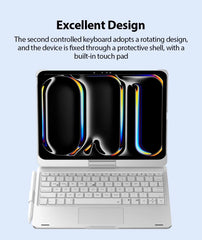 Magic Keyboard Case For iPad Air 11 13 2024 Pro 11 12.9 iPad 10.2 7/8/9th 10th Generation iPad Air 4 5 6 by Snagg A Wireless Keyboard