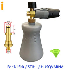 Large Caliber Car Wash Foam Generator for Pressure Washers by Snagg A Foam Cannon