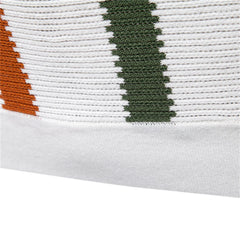 Men's Ribbed Knit Striped Polo | High Utility Breathable Casual Wear