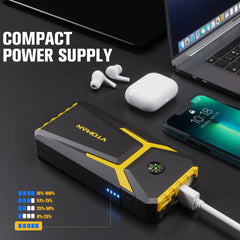 Compact 12V car jump starter and power bank – image 5