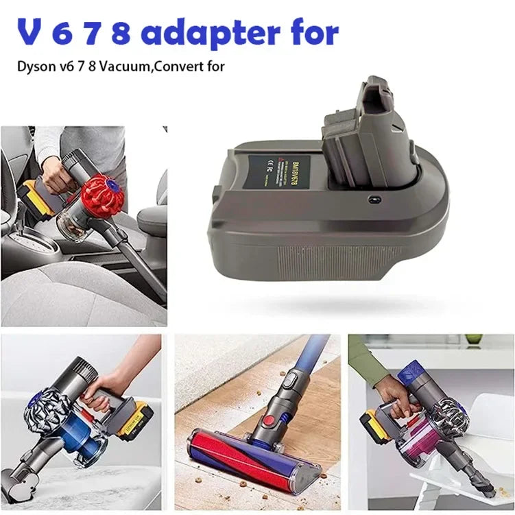 DM18V678 battery adapter for Dyson V6 V7 V8 – image 6