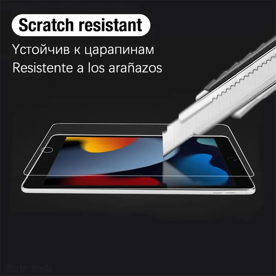 9H 3pcs Tempered Glass Screen Protector For iPad Pro 11 10th 9th Generation 8th 7 6 5 4 3 2 by Snagg A Screen Protector