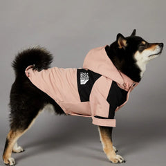 Waterproof Windbreaker Dog Raincoat – Lightweight Hooded Jacket for All Breeds