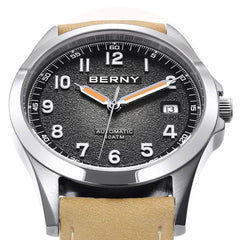 BERNY AM7110VM Frosted Dial Automatic Watch - SnaggIt