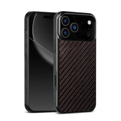 Magnetic Carbon Fiber Pattern Phone Case for iPhone 17 Pro Max Series by Snagg A Phone Case