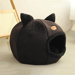 Deep Sleep Winter Cat Cave Bed - SnaggIt