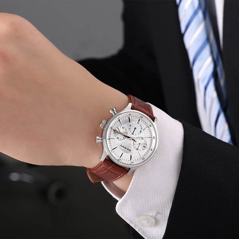 BERNY Quartz Chronograph Sport Watch for Men - SnaggIt