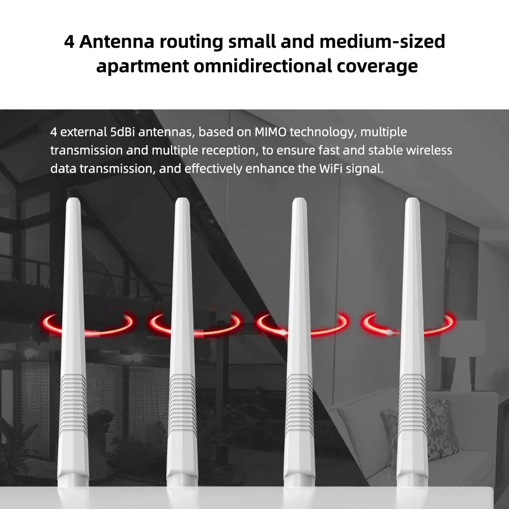300Mbps Wireless N Router WISP Repeater & AP Mode for Home or Office Use by Snagg A WiFi Booster