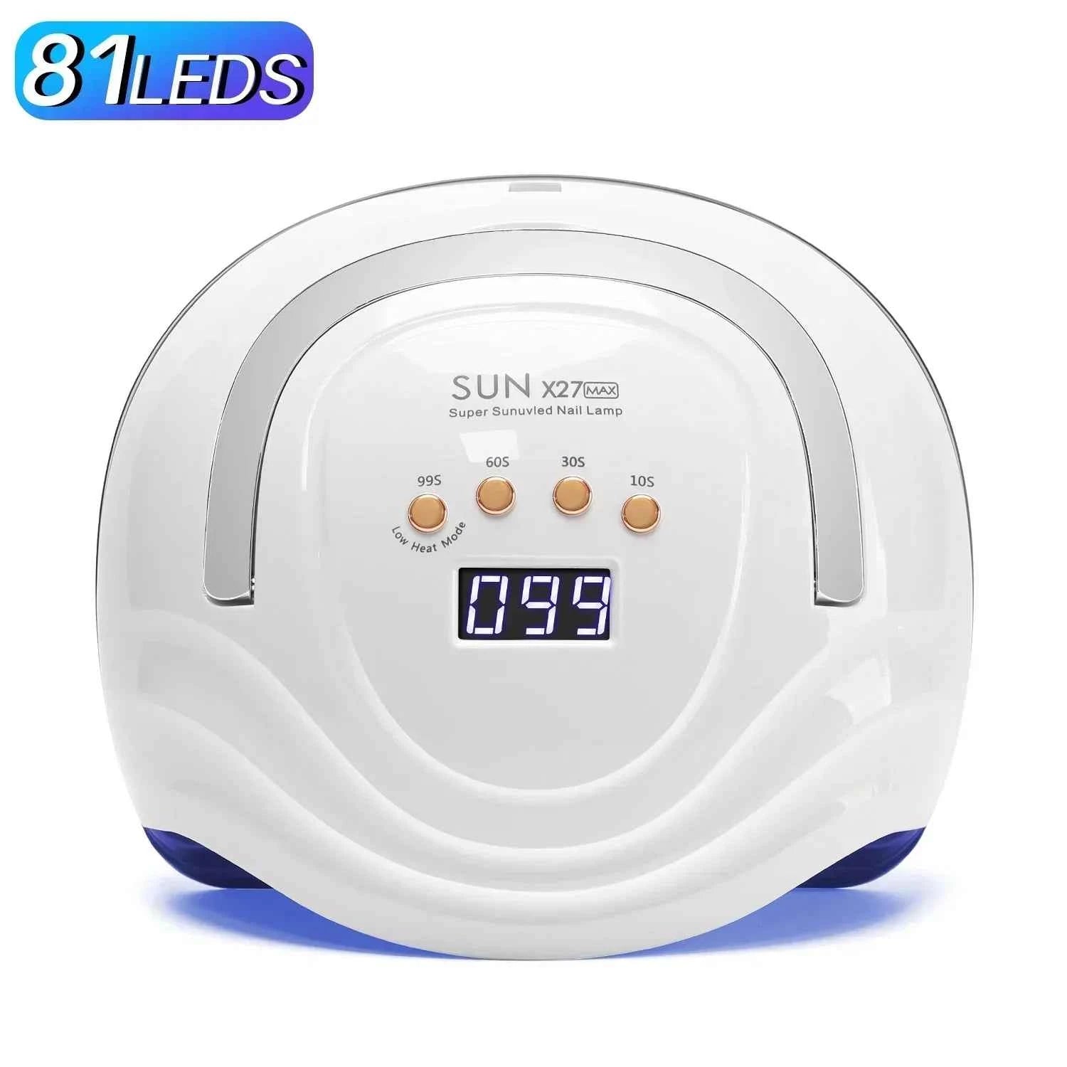 380W High Performance Professional UV/LED Nail Station – 84 LED Smart Curing System