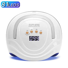 380W High Performance Professional UV/LED Nail Station – 84 LED Smart Curing System
