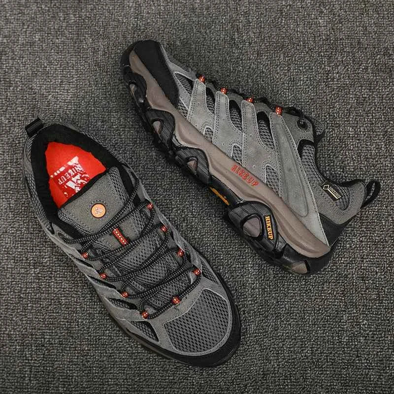 Unisex Low-Cut Hiking Shoes – Cotton Lining, EVA Insole & Rubber Sole for Trekking & Walking