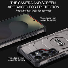 Magnetic Military Rugged Armor Magsafe Case - For Samsung Galaxy S25 Ultra